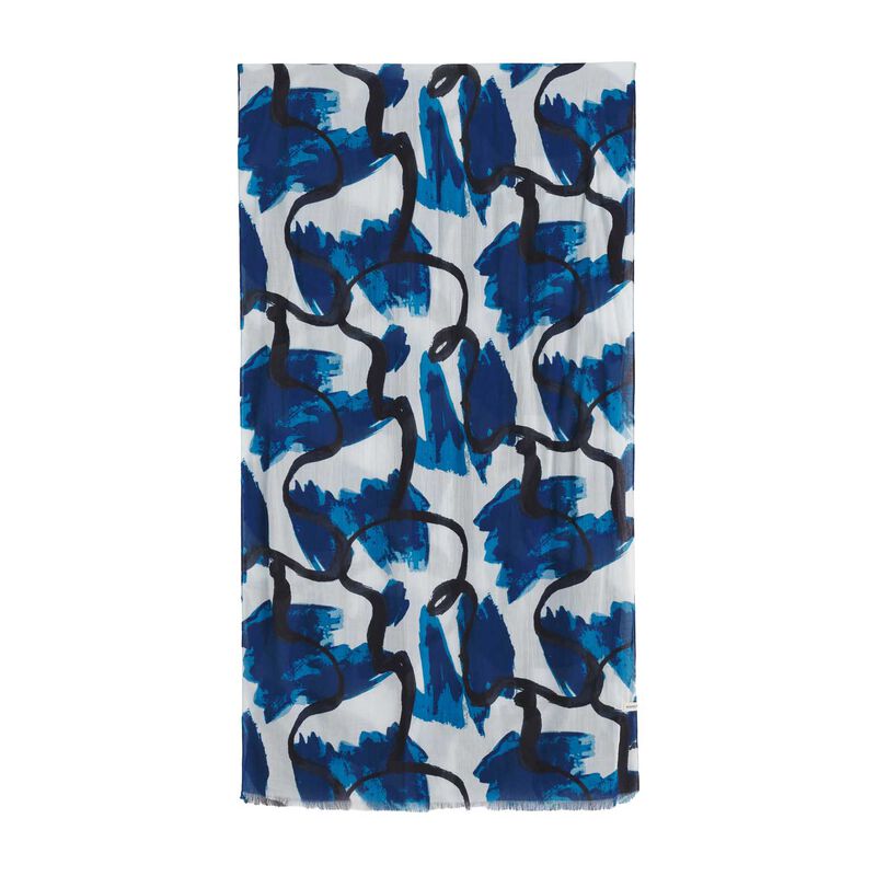 Seasalt Cornwall May Garland Scarf - Paint Canvas Sail image number 0